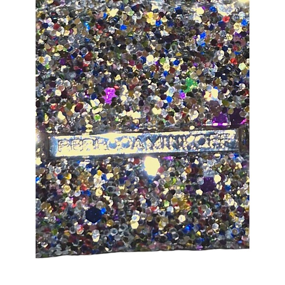 REBECCA MINKOFF Glitter LEO Envelope Glam Clutch Purse Multicolor NWOT Going Out - Picture 6 of 6